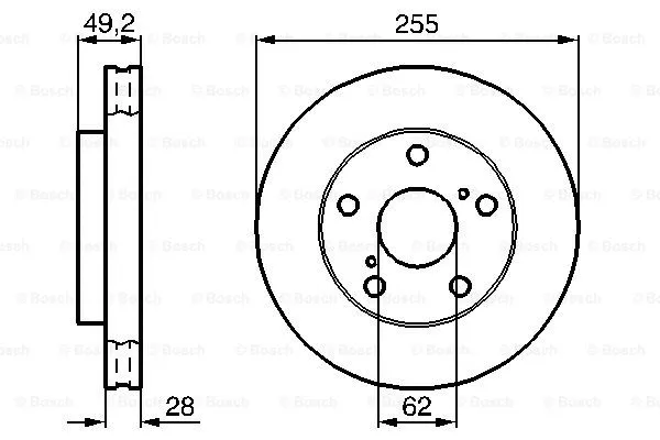Brake Disc (0 986 478 726)