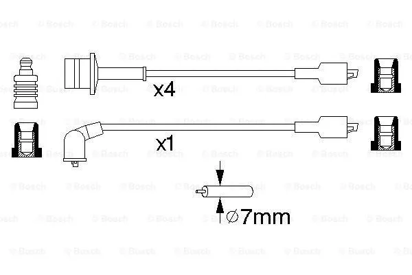 Ignition Cable Kit (0 986 356 944)