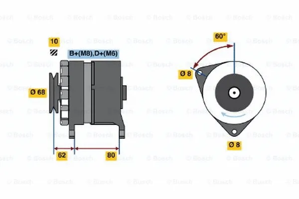 Alternator (0 120 469 830)