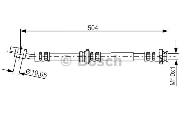 Brake Hose (1 987 476 996)