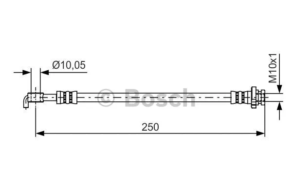 Brake Hose (1 987 481 434)