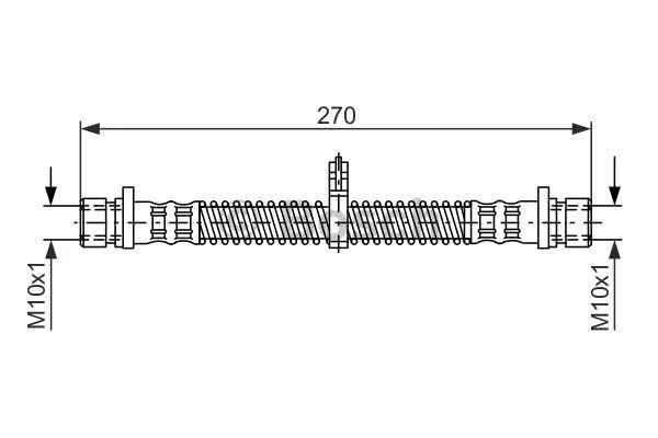 Brake Hose (1 987 476 349)