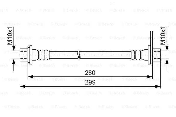Brake Hose (1 987 481 441)