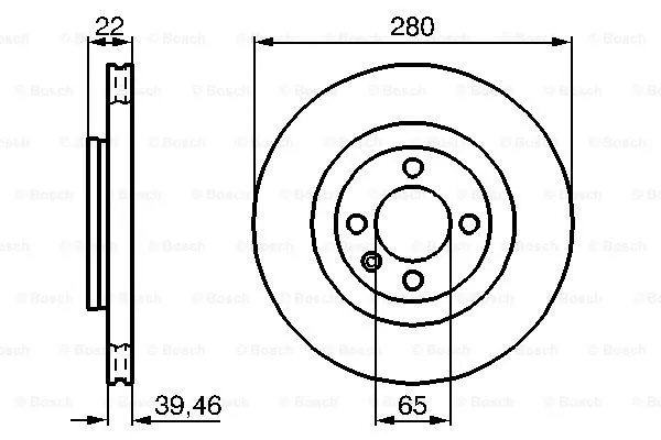 Brake Disc (0 986 478 508)