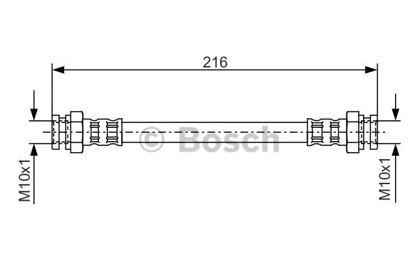 Brake Hose (1 987 476 529)