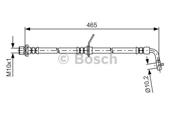 Brake Hose (1 987 481 612)