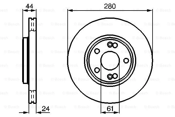 Brake Disc (0 986 478 734)
