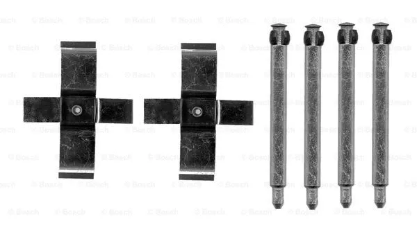 Accessory Kit, disc brake pad (1 987 474 704)