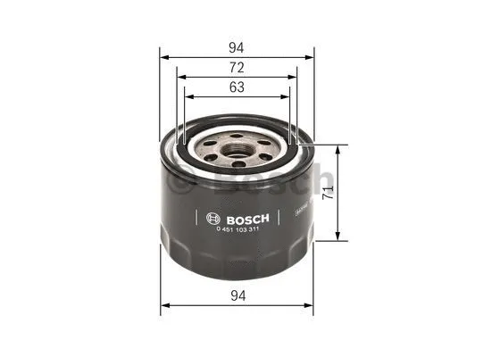 Oil Filter (0 451 103 311)