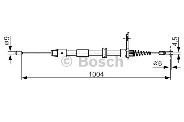 Cable Pull, parking brake (1 987 482 023)