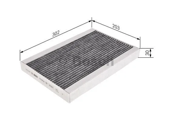 Filter, cabin air (1 987 435 543)