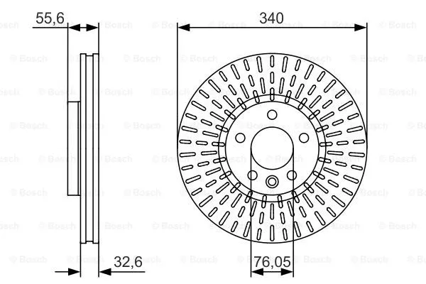 Brake Disc (0 986 479 546)