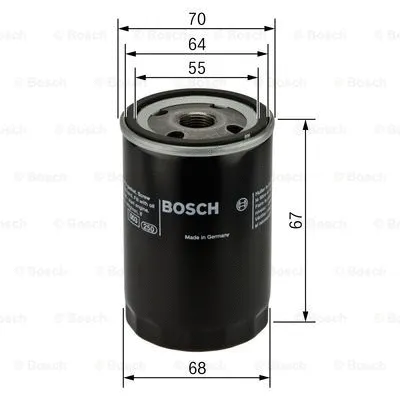 Oil Filter (0 986 452 058)