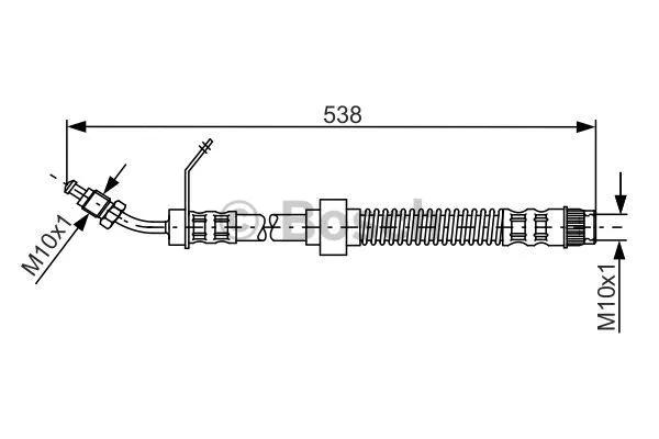 Brake Hose (1 987 481 151)