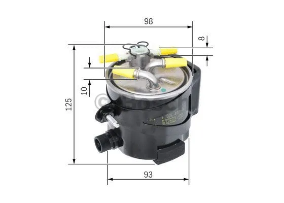 Fuel Filter (F 026 402 061)