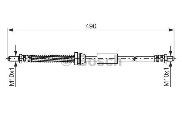 Brake Hose (1 987 476 607)