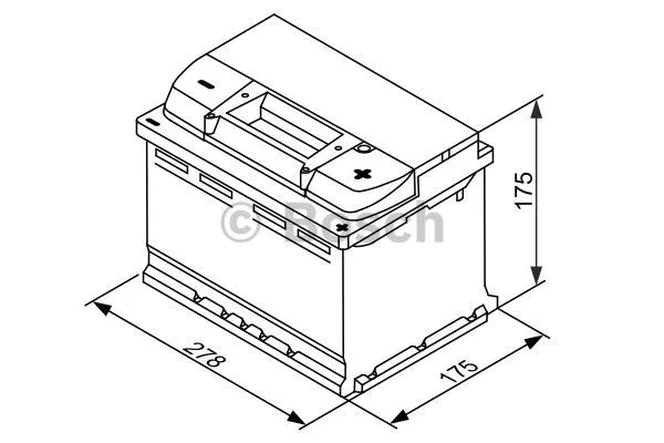 Starter Battery (0 092 S5E 070)