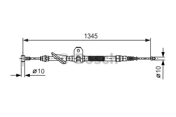 Cable Pull, parking brake