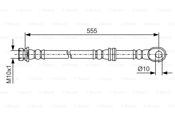 Brake Hose (1 987 481 087)