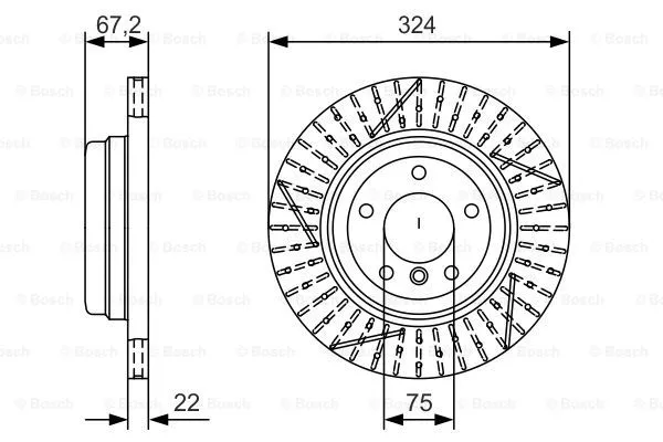 Brake Disc (0 986 479 A78)