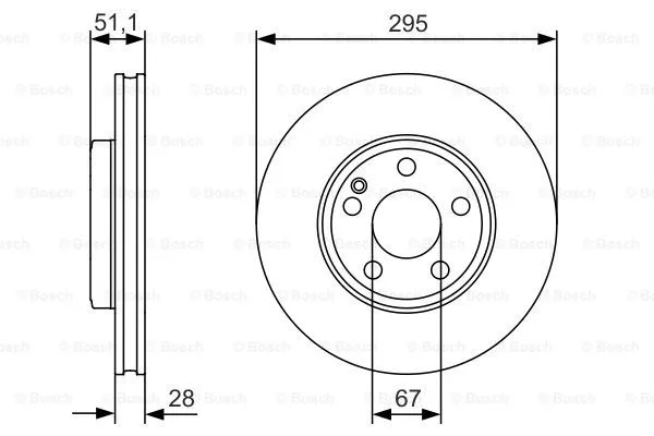 Brake Disc (0 986 479 A01)