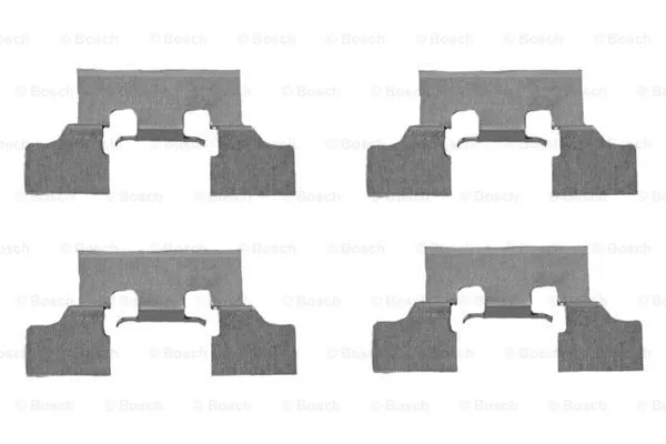 Accessory Kit, disc brake pad (1 987 474 412)