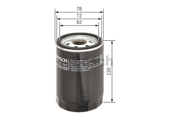 Oil Filter (0 451 103 344)