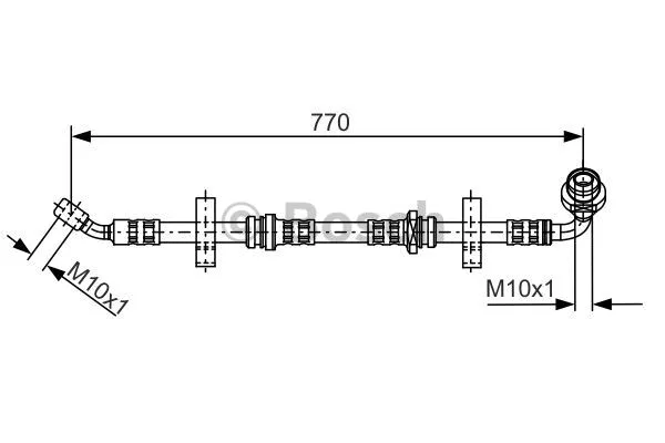 Brake Hose (1 987 481 071)