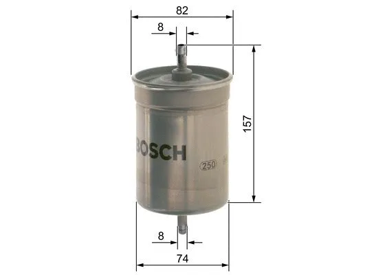Fuel Filter (0 986 4B2 008)