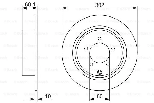 Brake Disc (0 986 479 746)