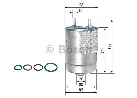 Fuel Filter (F 026 402 850)