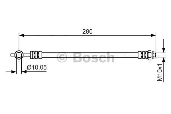 Brake Hose (1 987 481 444)