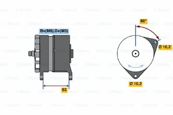 Alternator (0 120 469 845)