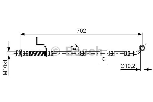 Brake Hose (1 987 481 603)