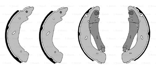 Brake Shoe Set (F 026 004 612)