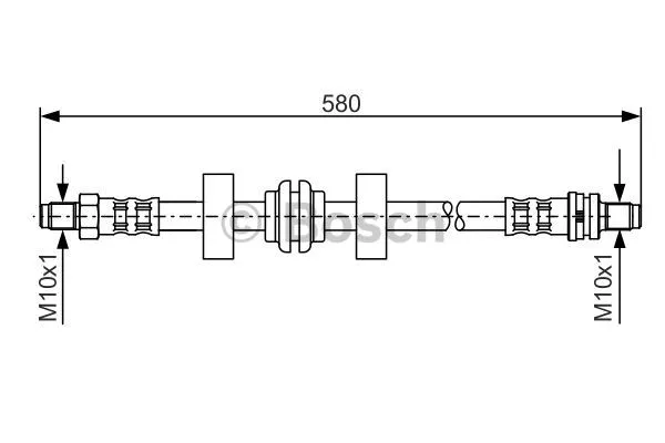 Brake Hose (1 987 476 602)