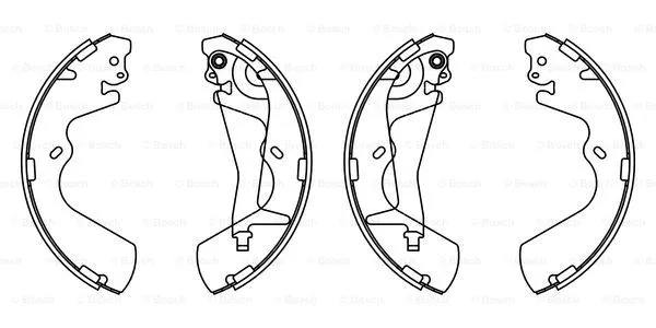 Brake Shoe Set (F 026 008 013)