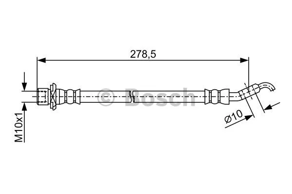 Brake Hose (1 987 481 906)