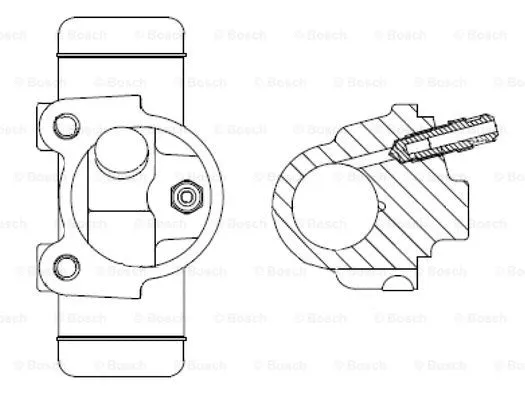 Wheel Brake Cylinder (F 026 002 097)