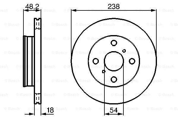 Brake Disc (0 986 478 385)