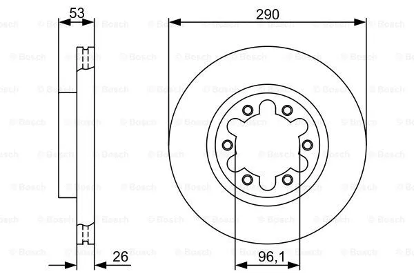 Brake Disc (0 986 479 355)