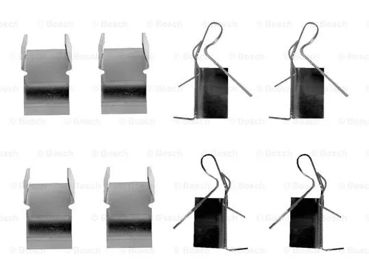 Accessory Kit, disc brake pad (1 987 474 606)