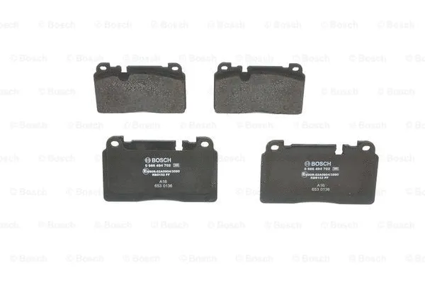 Brake Pad Set, disc brake (0 986 494 702)
