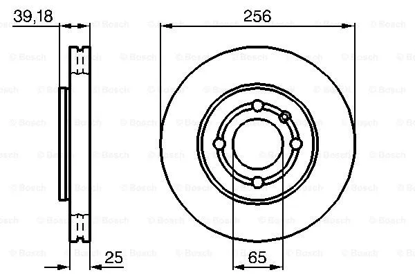 Brake Disc (0 986 479 054)