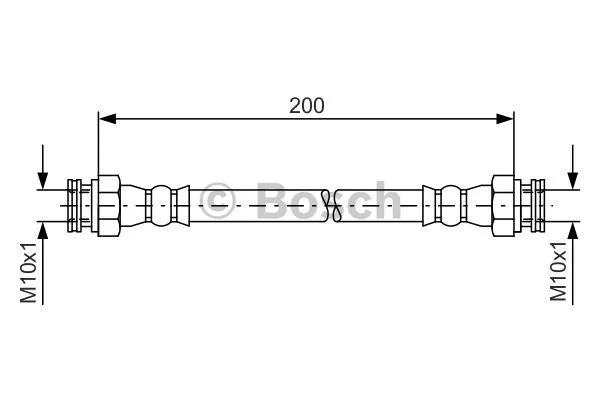 Brake Hose (1 987 476 006)