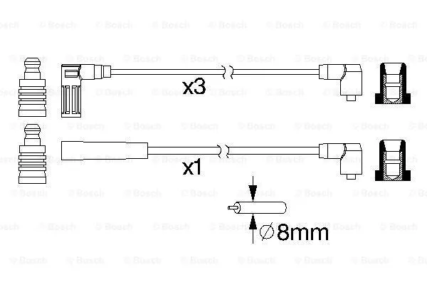 Ignition Cable Kit (0 986 356 733)