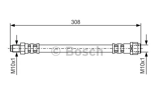 Brake Hose (1 987 476 427)