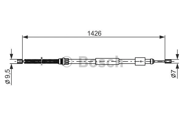 Cable Pull, parking brake