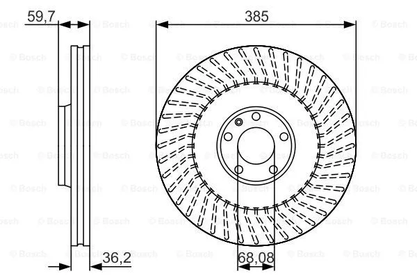 Brake Disc (0 986 479 A31)