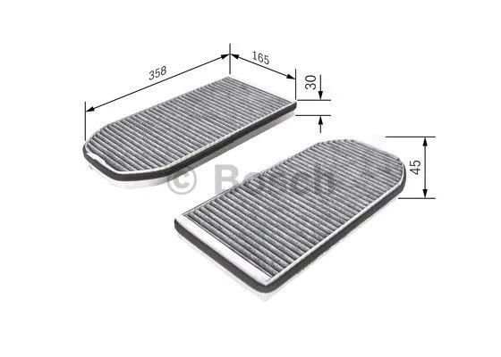 Filter, cabin air (1 987 432 362)